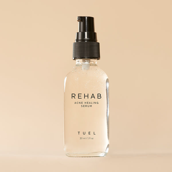 Rehab Acne Serum – Get Clear Skin Naturally – Tuel Skincare