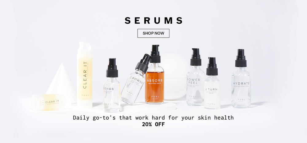 SERUMS Daily go-to's that work hard for your skin health 20% OFF Shop Now 